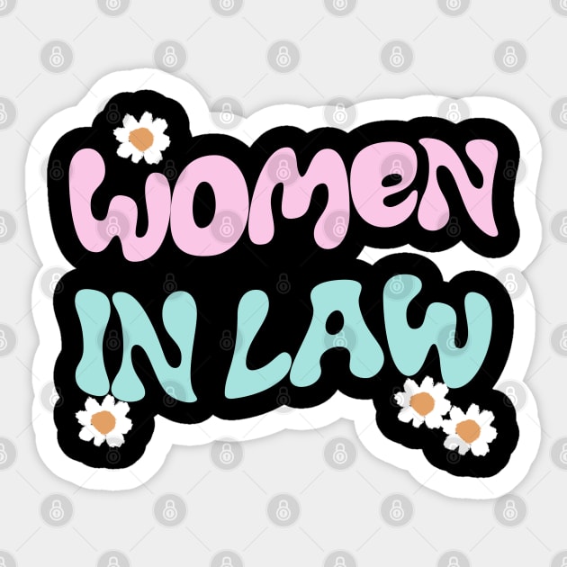 women in law Sticker by ithacaplus